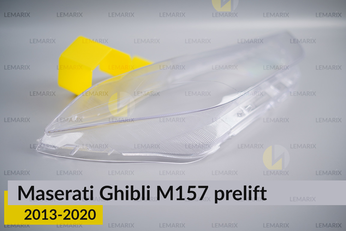 Скло фари Maserati Ghibli M157 (2013-2020) дорест праве