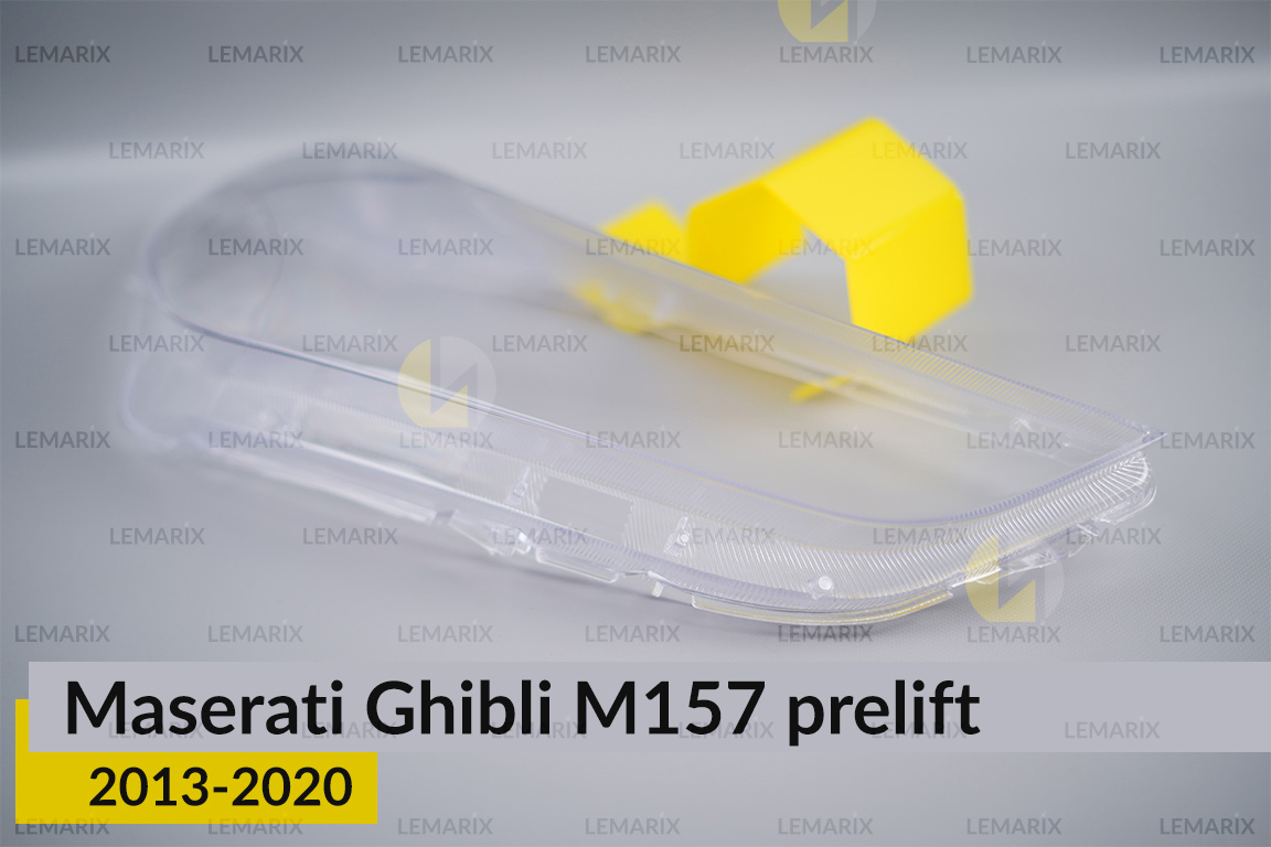 Скло фари Maserati Ghibli M157 (2013-2020) дорест праве
