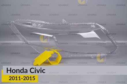 Скло фари Honda Civic (2011-2015) праве