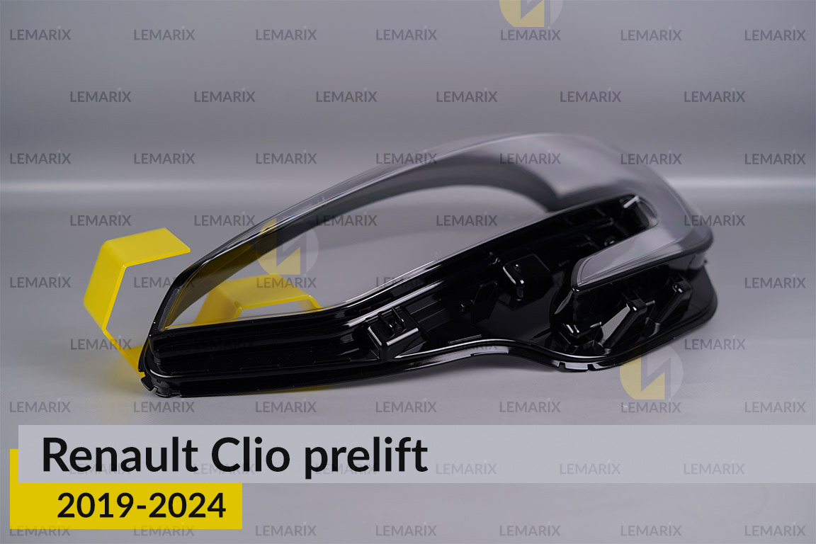 Стекло фары Renault Clio (2019-2024) дорест левое
