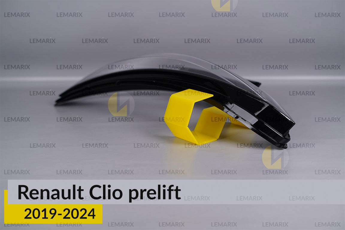 Стекло фары Renault Clio (2019-2024) дорест левое