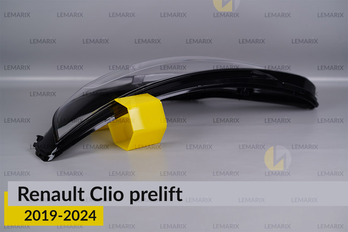 Стекло фары Renault Clio (2019-2024) дорест левое