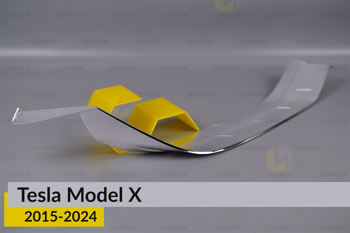 Хромована декоративна маска нижня Tesla Model X (2015-2024) права