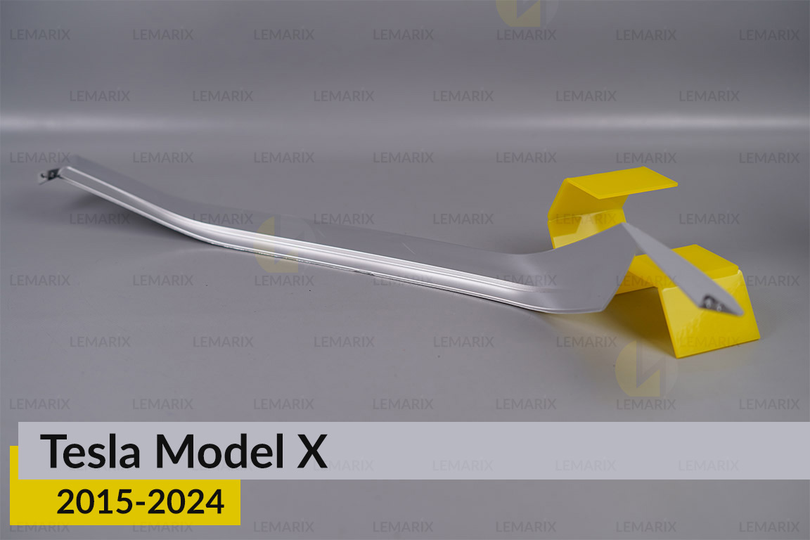 Хромована декоративна маска нижня Tesla Model X (2015-2024) права
