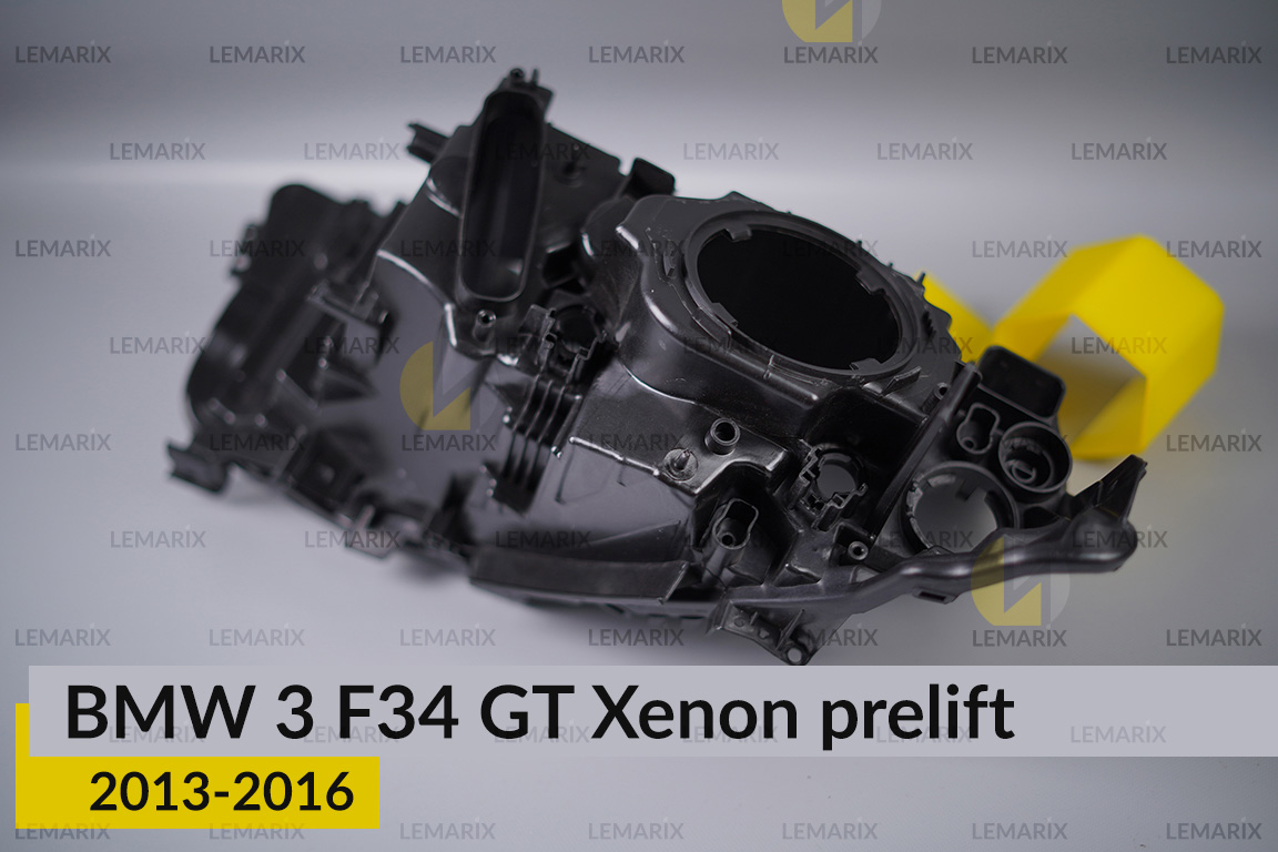 Корпус фари BMW 3 F34 GT Xenon (2013-2016) дорест лівий
