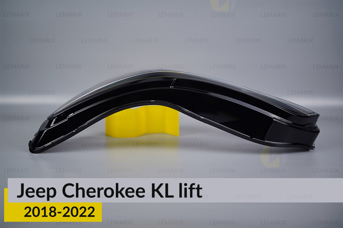 Стекло фары Jeep Cherokee KL (2018-2022) рест левое