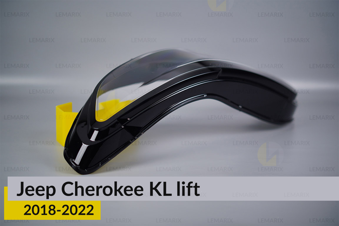 Стекло фары Jeep Cherokee KL (2018-2022) рест левое