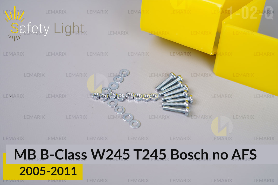 Переходная рамка для Mercedes-Benz B-Class W245 T245 Bosch no AFS (2005-2011)