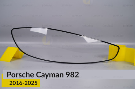 Скло заднього ліхтаря Porsche Cayman 982 (2016-2025) ліве