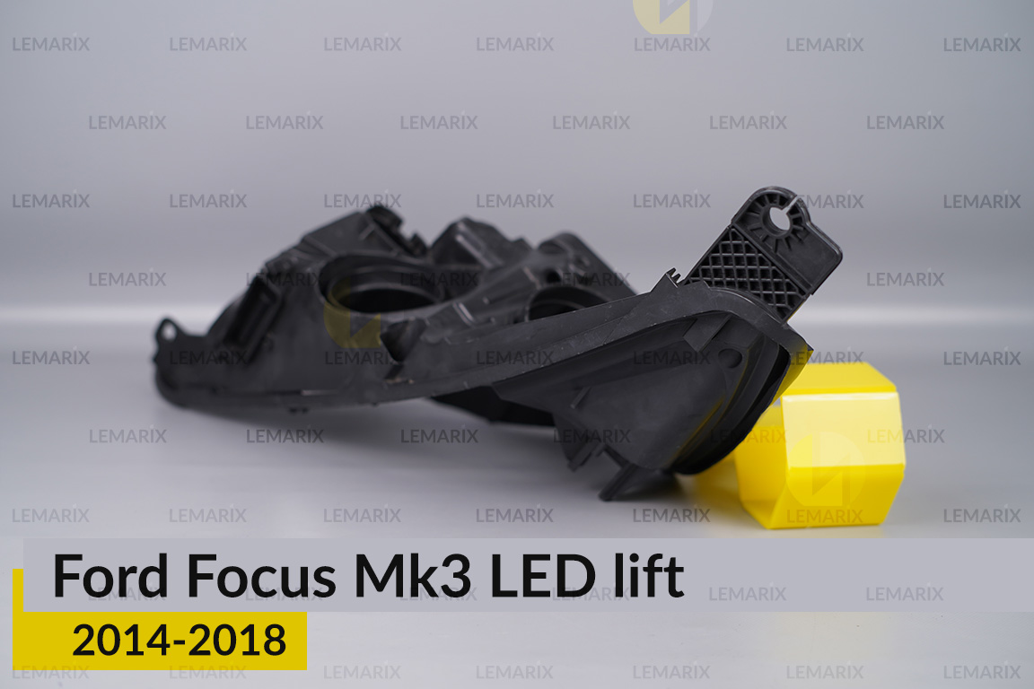 Корпус фары Ford Focus Mk3 LED (2014-2018) рест левый