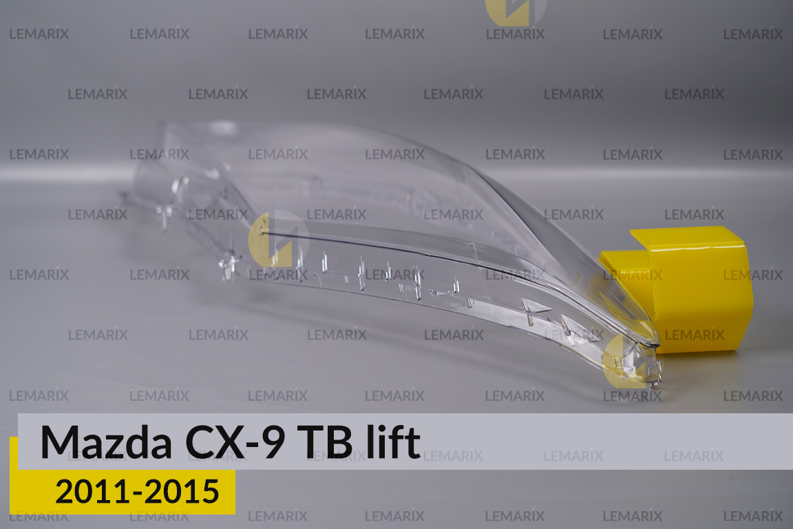 Стекло фары Mazda CX-9 TB (2011-2015) рест правое