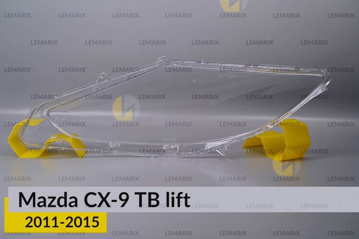Стекло фары Mazda CX-9 TB (2011-2015) рест правое