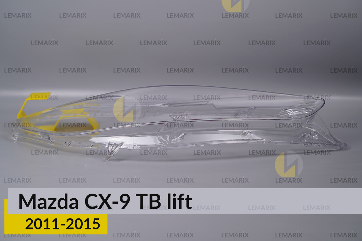 Стекло фары Mazda CX-9 TB (2011-2015) рест правое