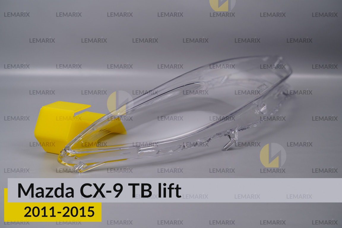 Стекло фары Mazda CX-9 TB (2011-2015) рест правое