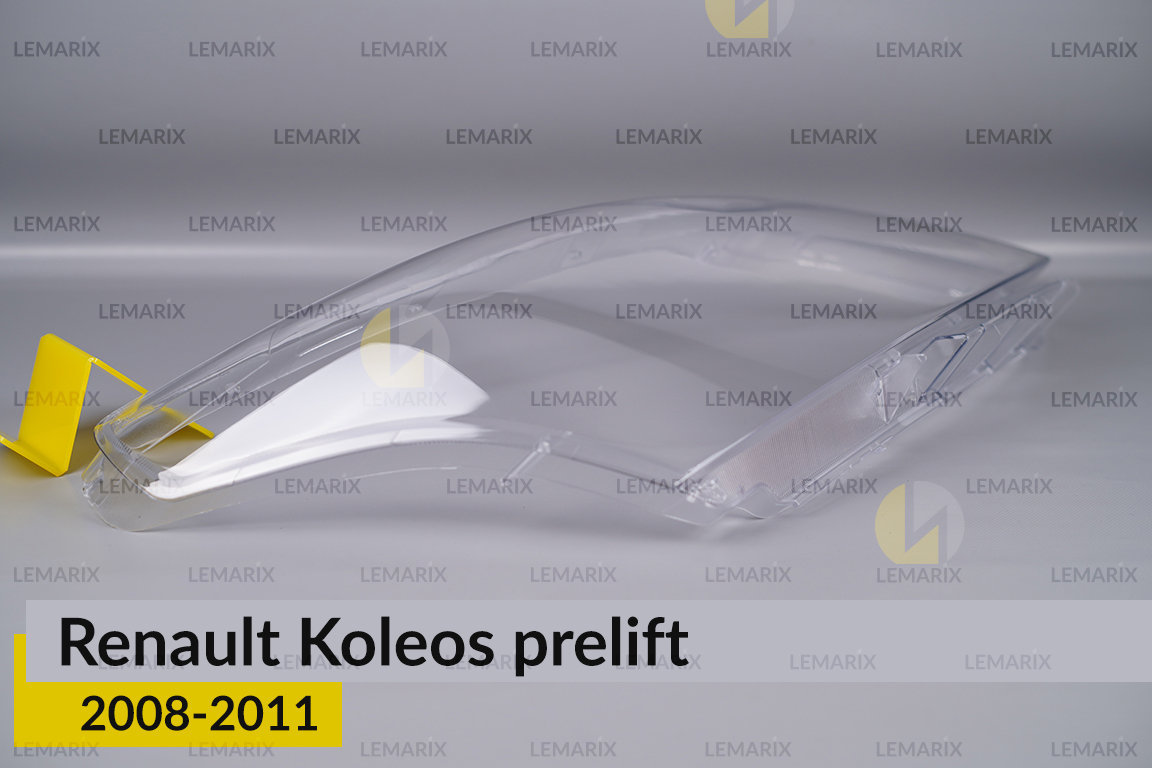 Скло фари Renault Koleos (2008-2011) дорест праве