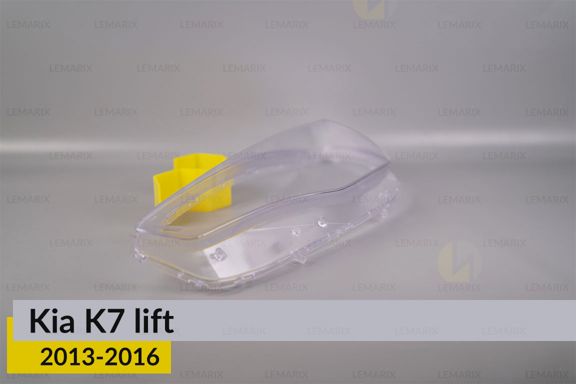 Скло фари Kia K7 (2013-2016) рест ліве