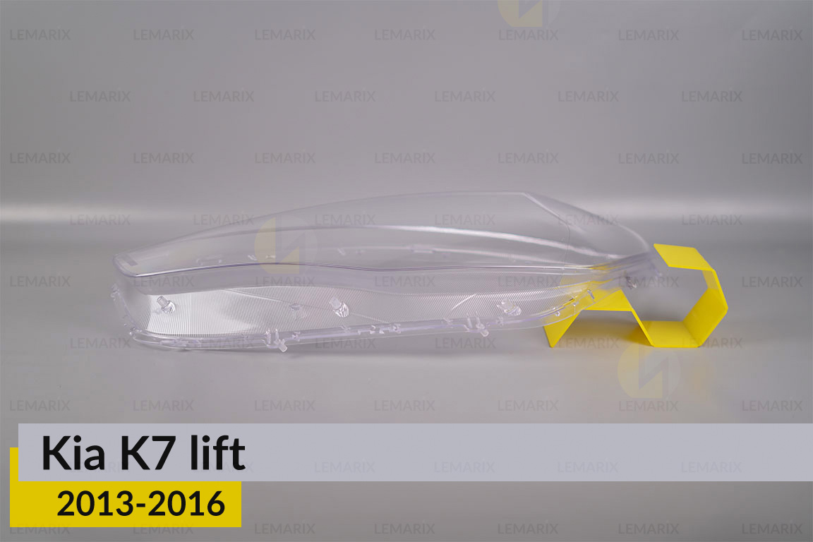 Скло фари Kia K7 (2013-2016) рест ліве
