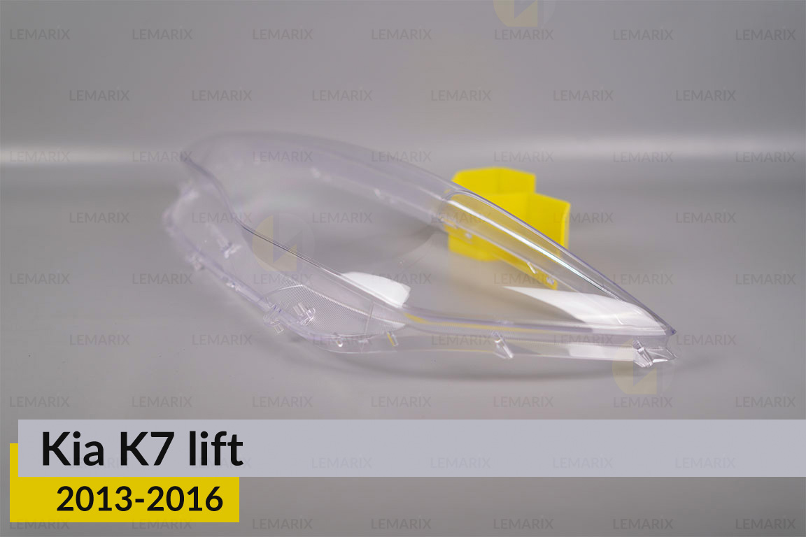 Скло фари Kia K7 (2013-2016) рест ліве