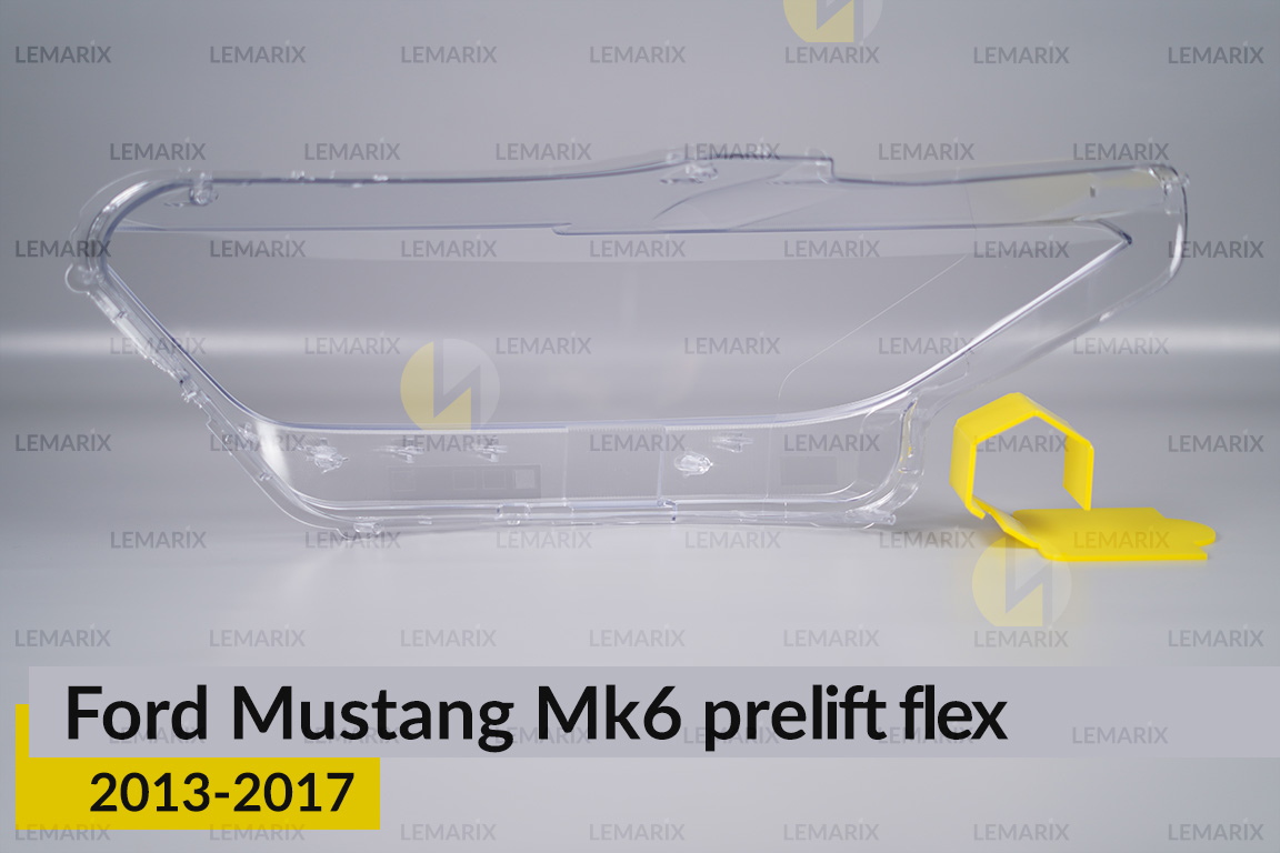 Скло фари Ford Mustang Mk6 (2013-2017) виступ дорест праве