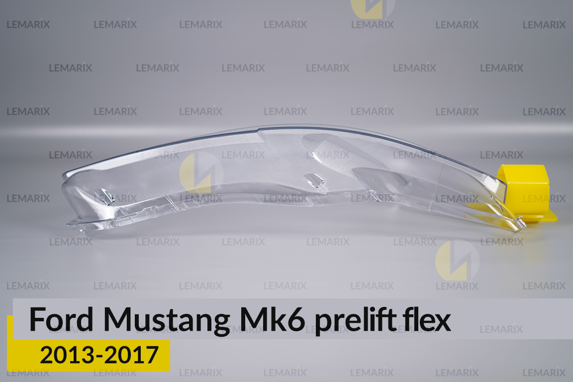 Скло фари Ford Mustang Mk6 (2013-2017) виступ дорест праве