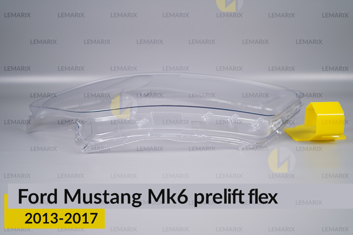 Скло фари Ford Mustang Mk6 (2013-2017) виступ дорест праве