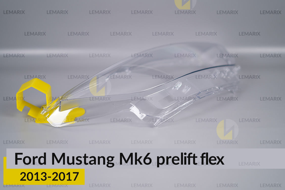 Скло фари Ford Mustang Mk6 (2013-2017) виступ дорест праве