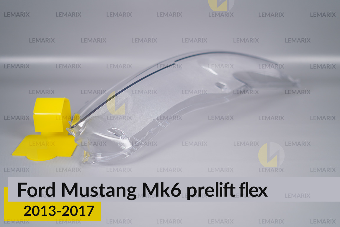 Скло фари Ford Mustang Mk6 (2013-2017) виступ дорест праве