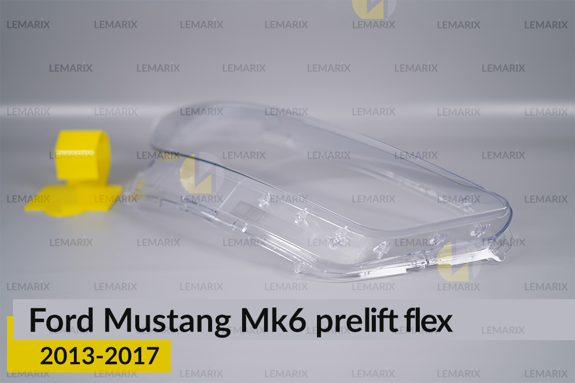 Скло фари Ford Mustang Mk6 (2013-2017) виступ дорест праве