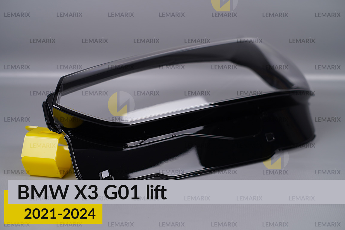 Скло фари BMW X3 G01 (2021-2024) рест ліве