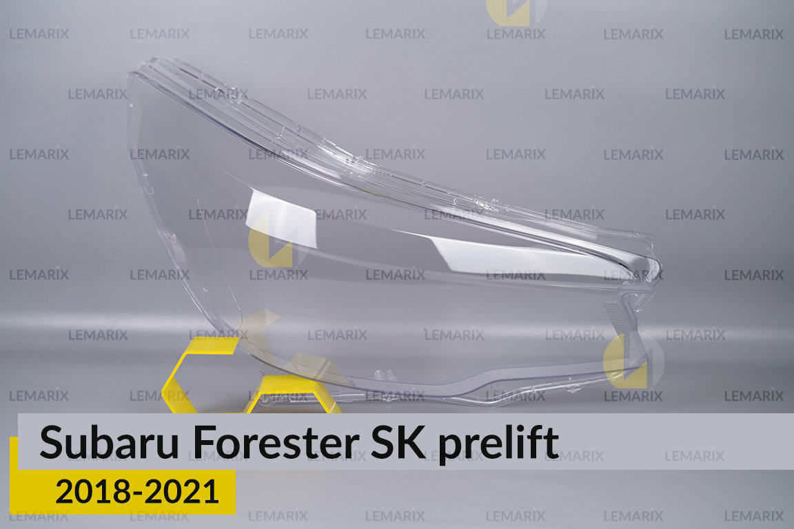 Стекло фары Subaru Forester SK (2018-2021) дорест правое