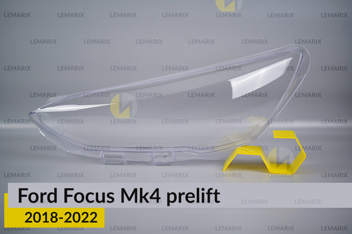 Стекло фары Ford Focus Mk4 (2018-2022) дорест левое