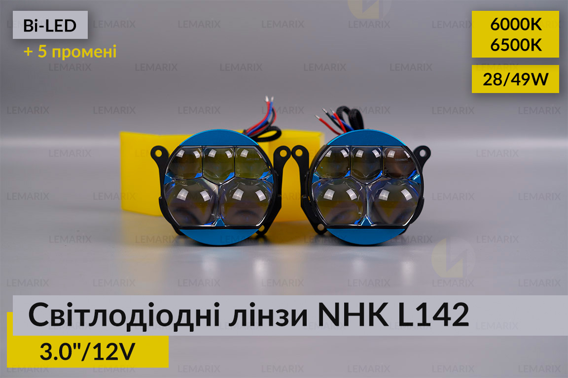 Світлодіодні лінзи NHK L142 3