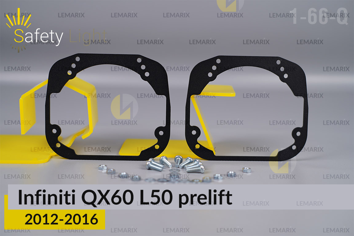 Переходная рамка для Infiniti QX60 L50 (2012-2016) дорест