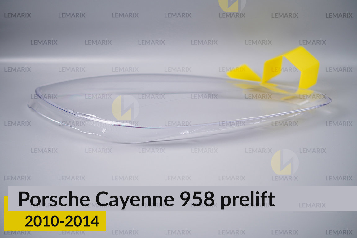 Скло фари Porsche Cayenne 958 (2010-2014) дорест праве