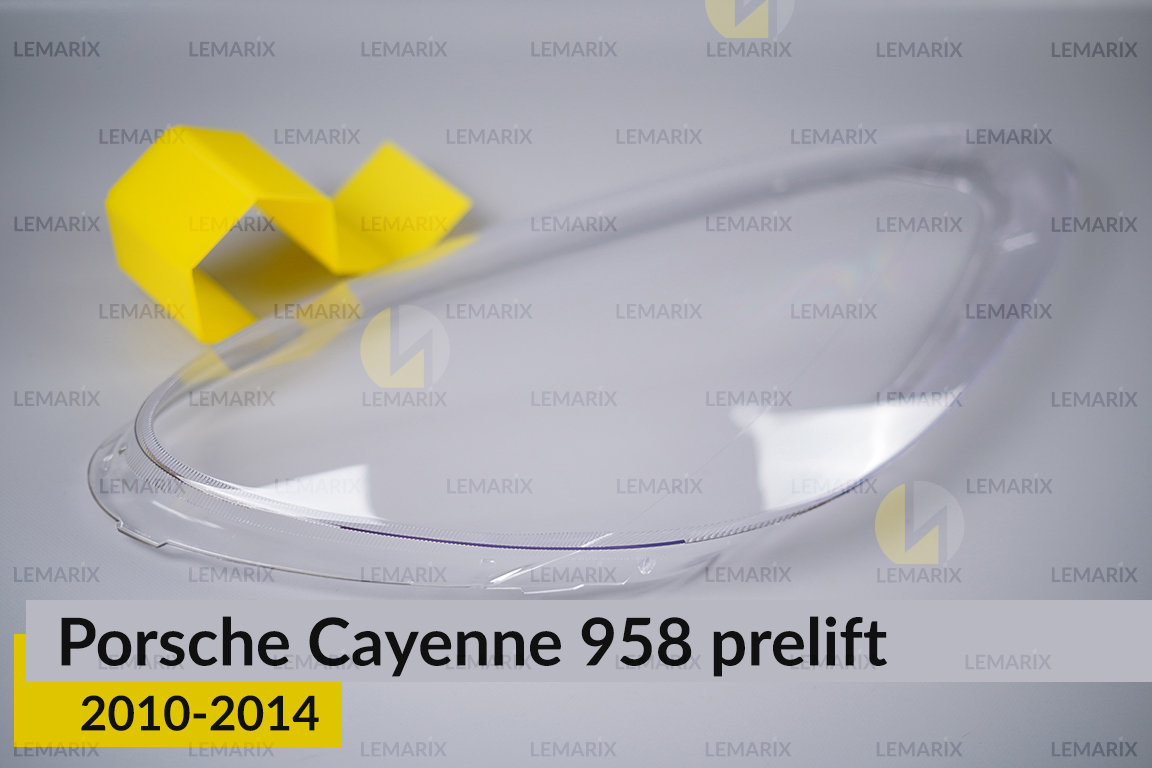 Скло фари Porsche Cayenne 958 (2010-2014) дорест праве
