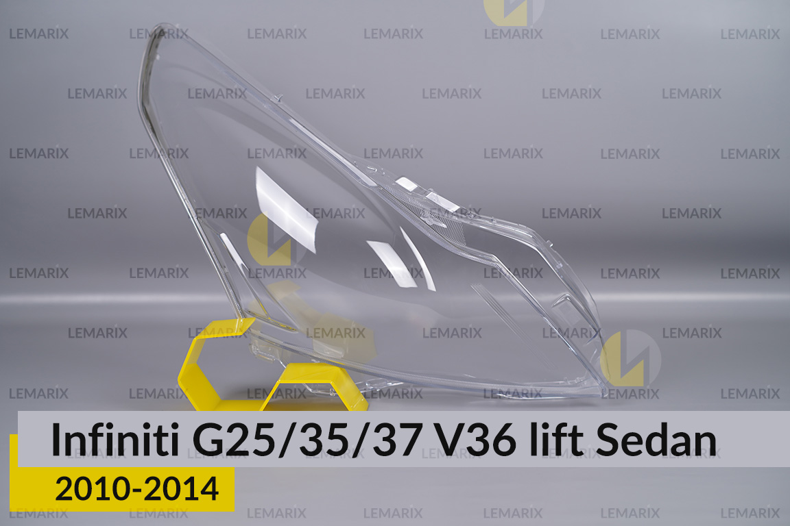 Стекло фары Infiniti G25/35/37 V36 Sedan (2010-2014) рест правое