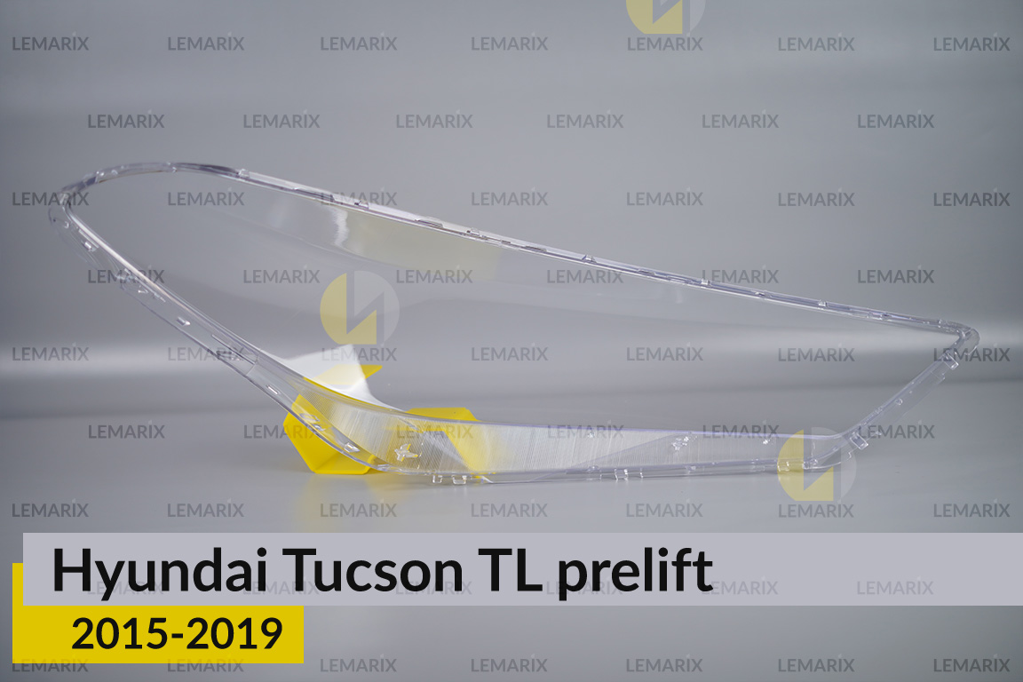 Стекло фары Hyundai Tucson TL (2015-2019) дорест левое