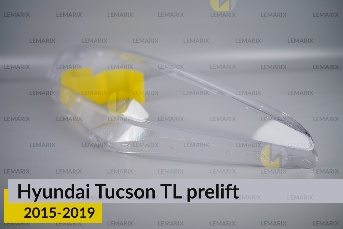Стекло фары Hyundai Tucson TL (2015-2019) дорест левое