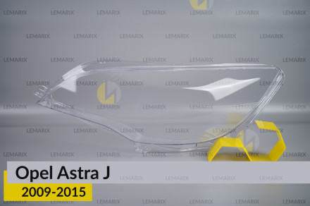 Скло фари Opel Astra J (2009-2015) ліве