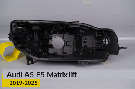 Корпус фари Audi A5 F5 Matrix (2019-2025) рест правий