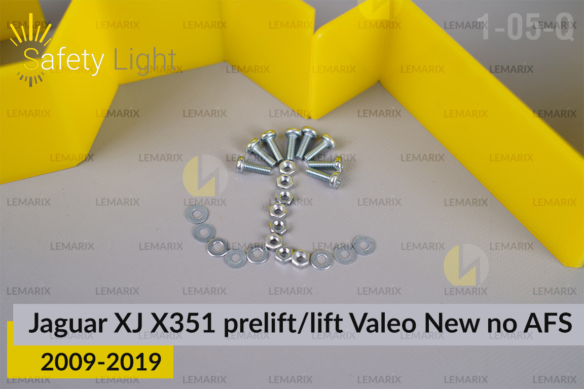 Переходная рамка для Jaguar XJ X351 Valeo New no AFS (2009-2019) дорест/рест