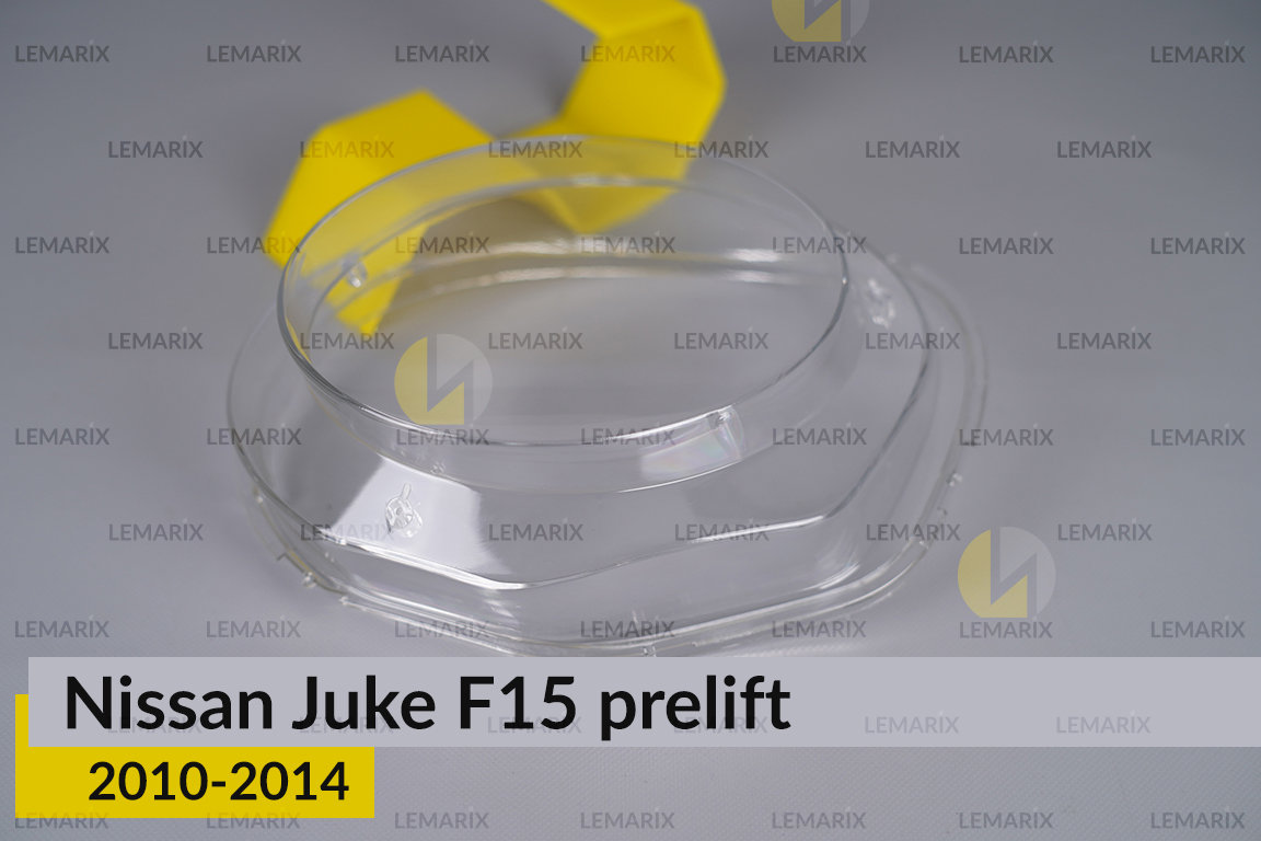 Стекло фары Nissan Juke F15 (2010-2014) дорест левое