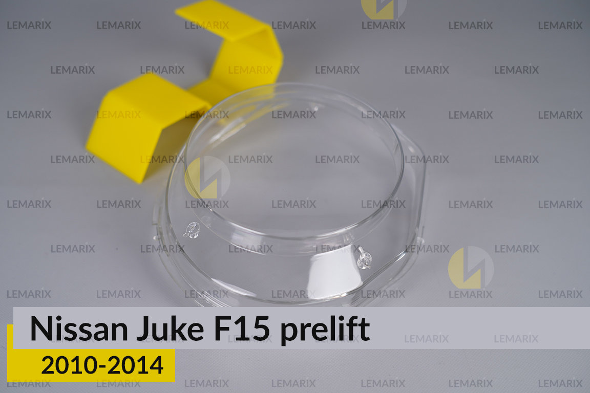 Стекло фары Nissan Juke F15 (2010-2014) дорест левое