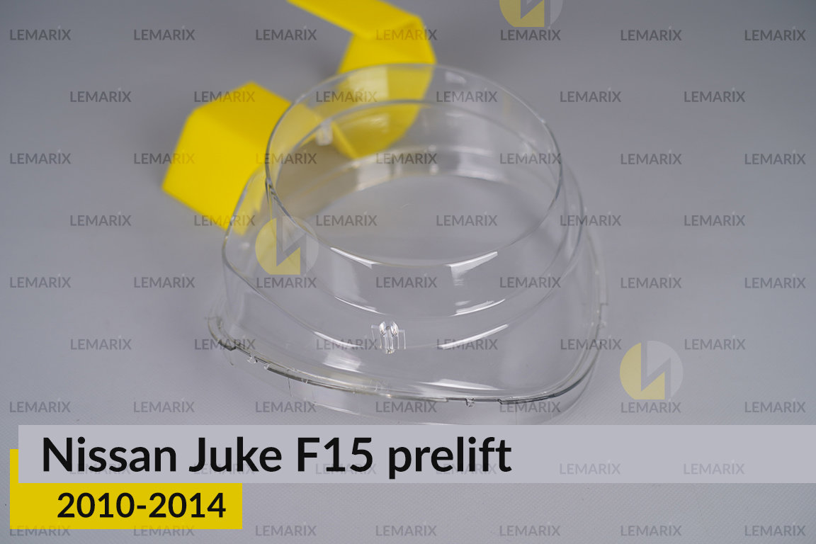 Стекло фары Nissan Juke F15 (2010-2014) дорест левое