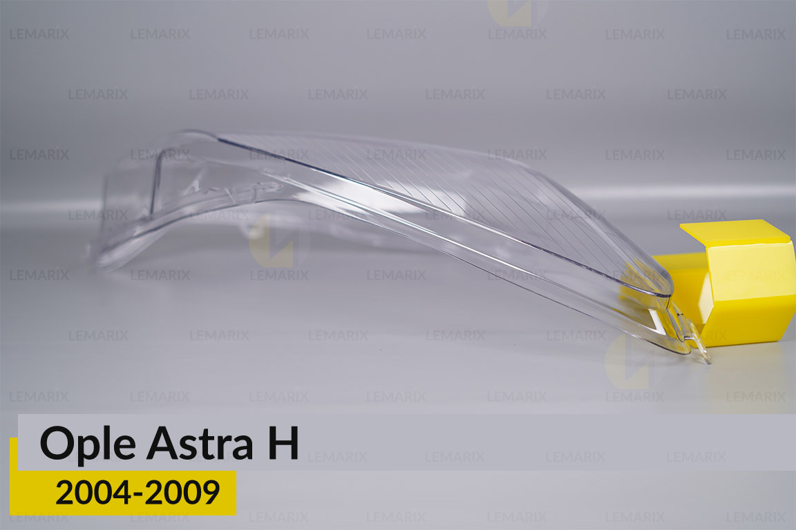 Стекло фары Opel Astra H (2004-2009) правое