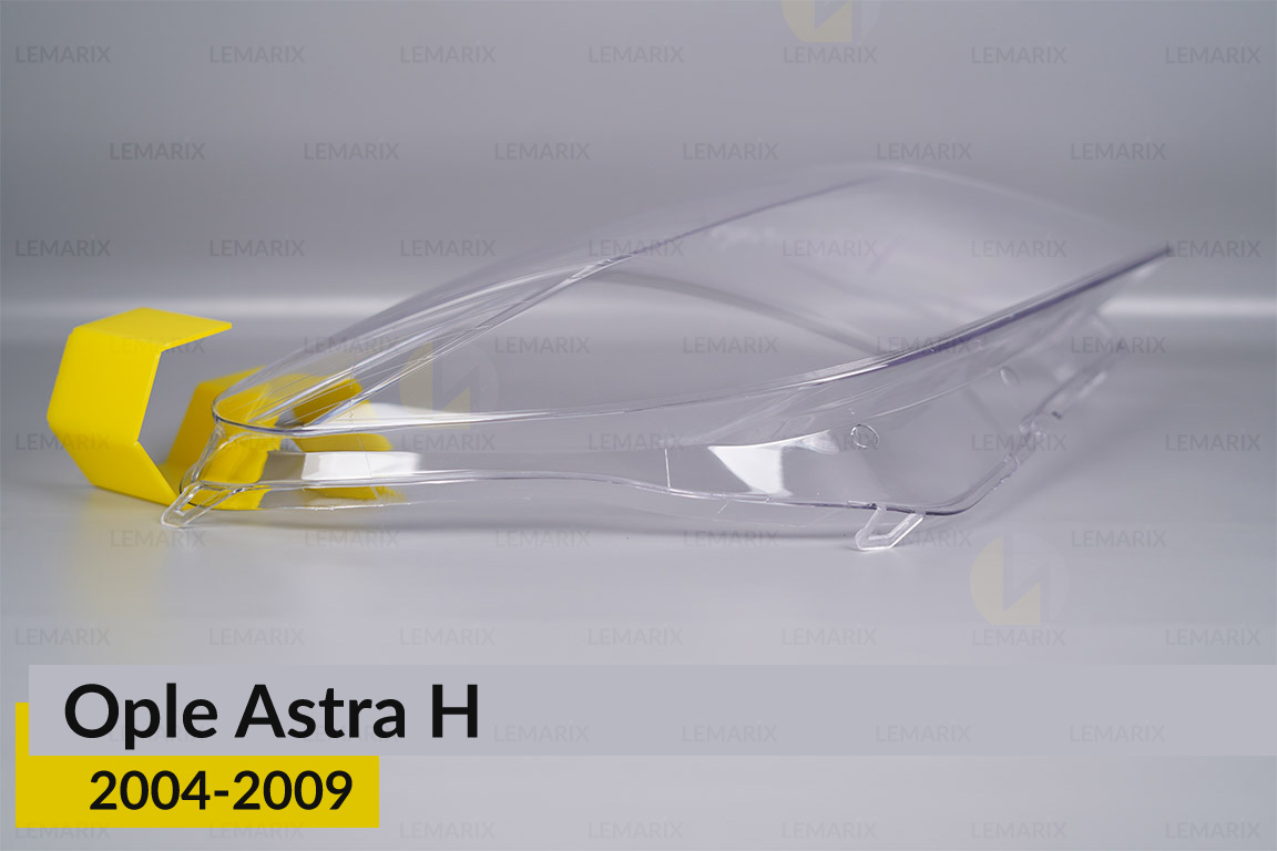 Стекло фары Opel Astra H (2004-2009) правое