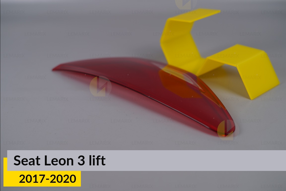 Стекло заднего фонаря внутреннее в крышке багажника Seat Leon 3 (2017-2020) рест правое
