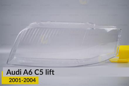 Скло фари Audi A6 C5 (2001-2004) рест ліве