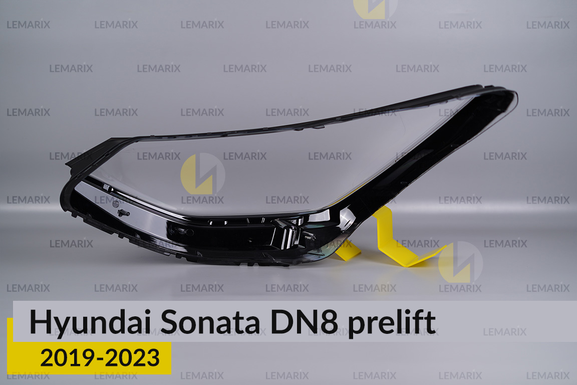 Скло фари Hyundai Sonata DN8 (2019-2023) дорест праве