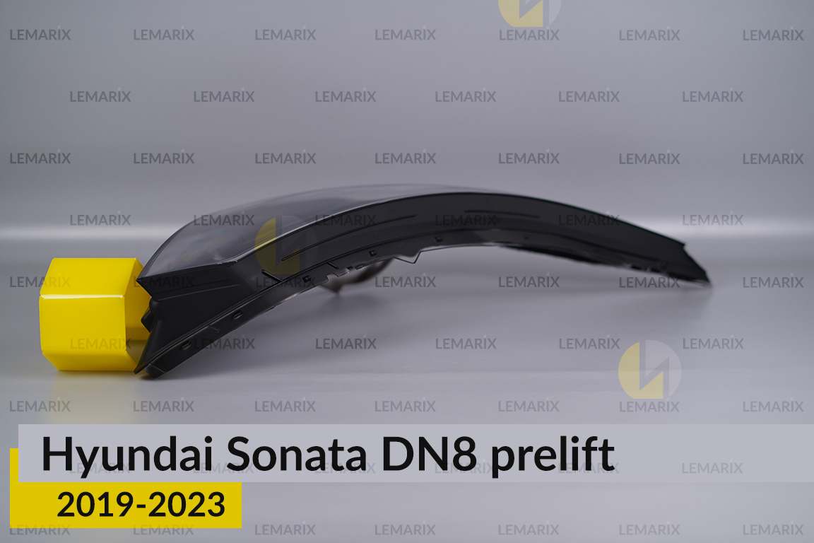 Скло фари Hyundai Sonata DN8 (2019-2023) дорест праве
